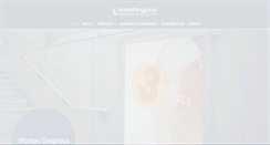 Desktop Screenshot of breathingjuice.com